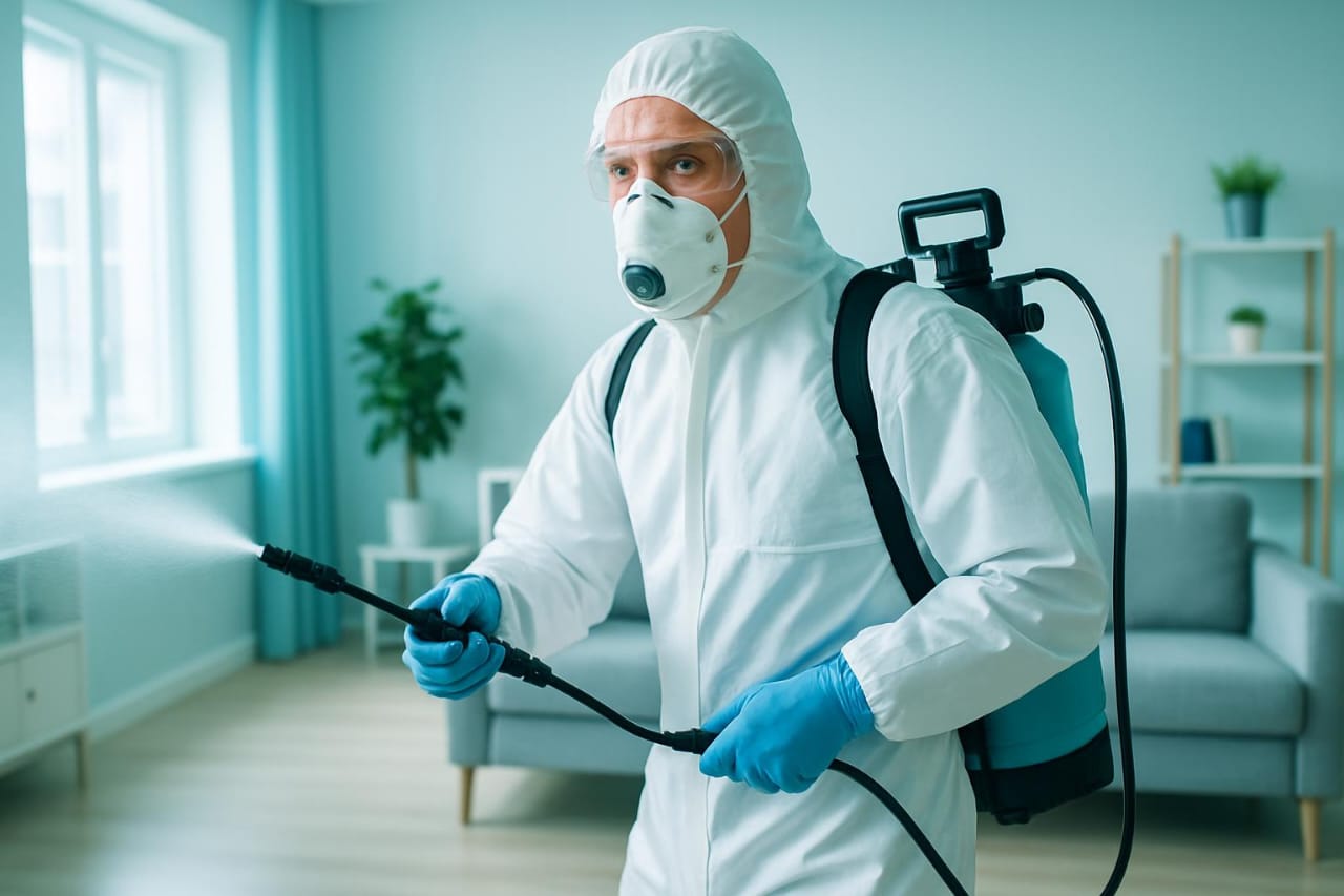 المركز الياباني لمكافحة الحشرات - فريق محترف مع معدات حديثة